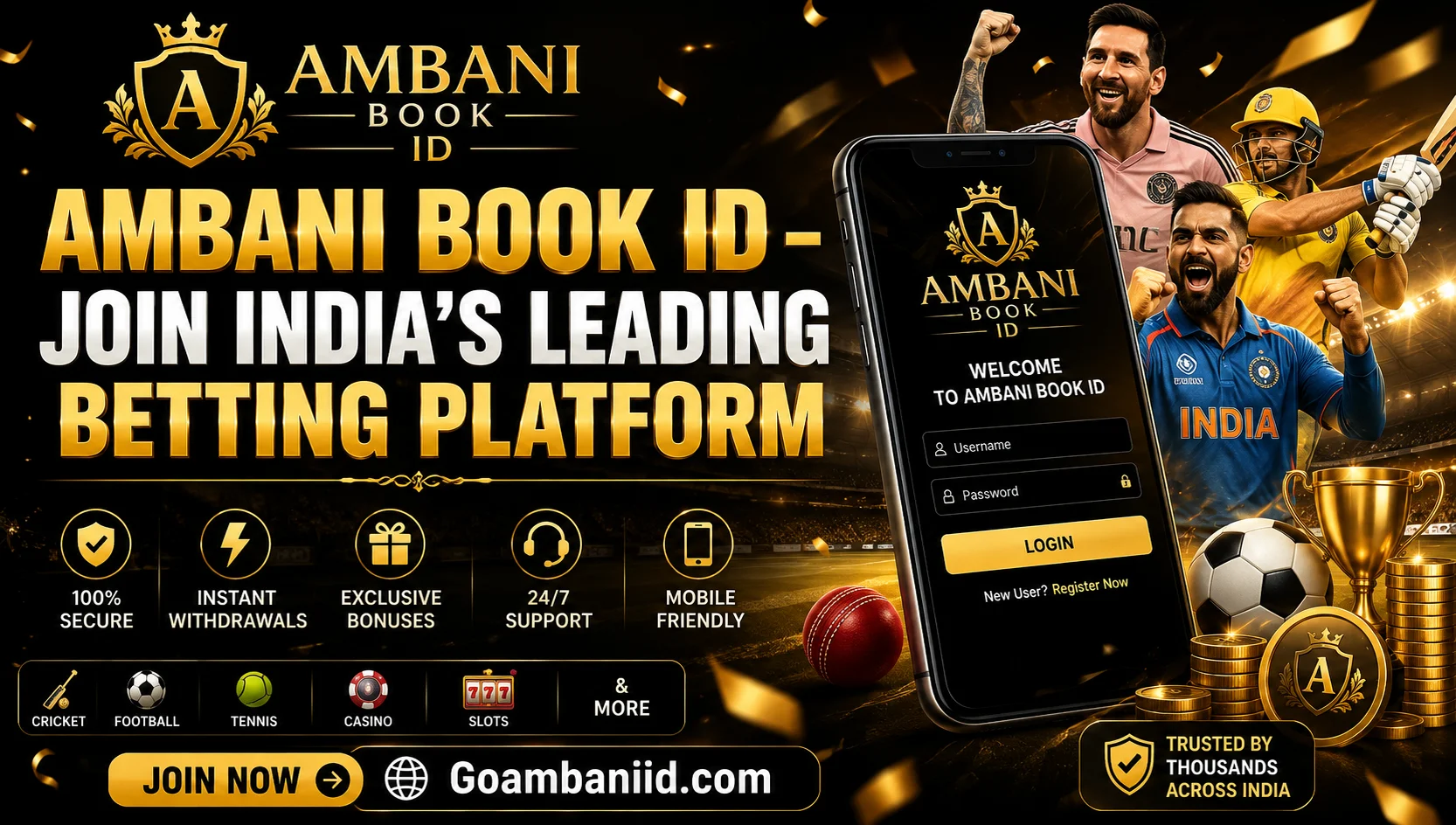 Ambani Book ID – Join India’s Leading Betting Platform