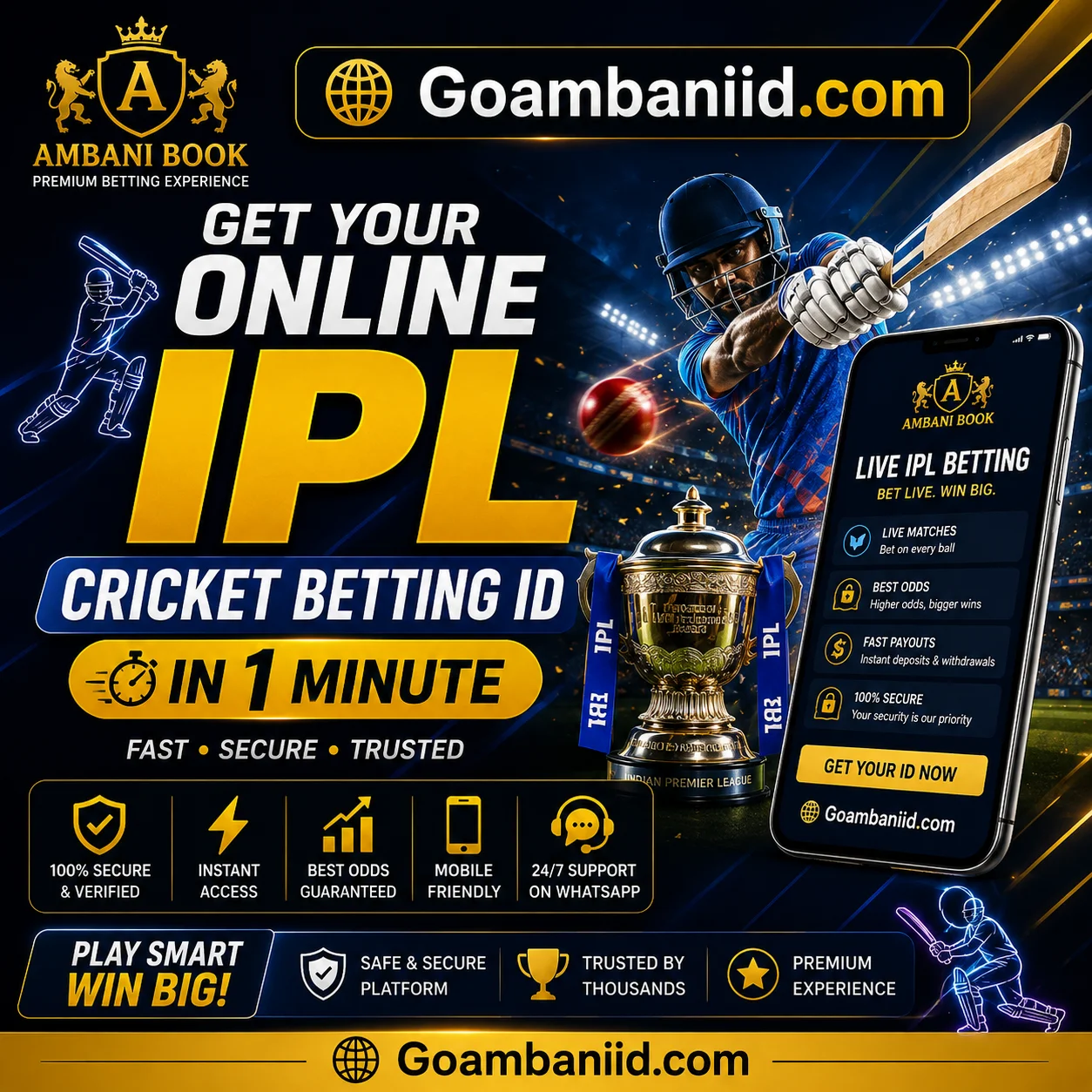 What is Online Cricket Betting ID IPL
