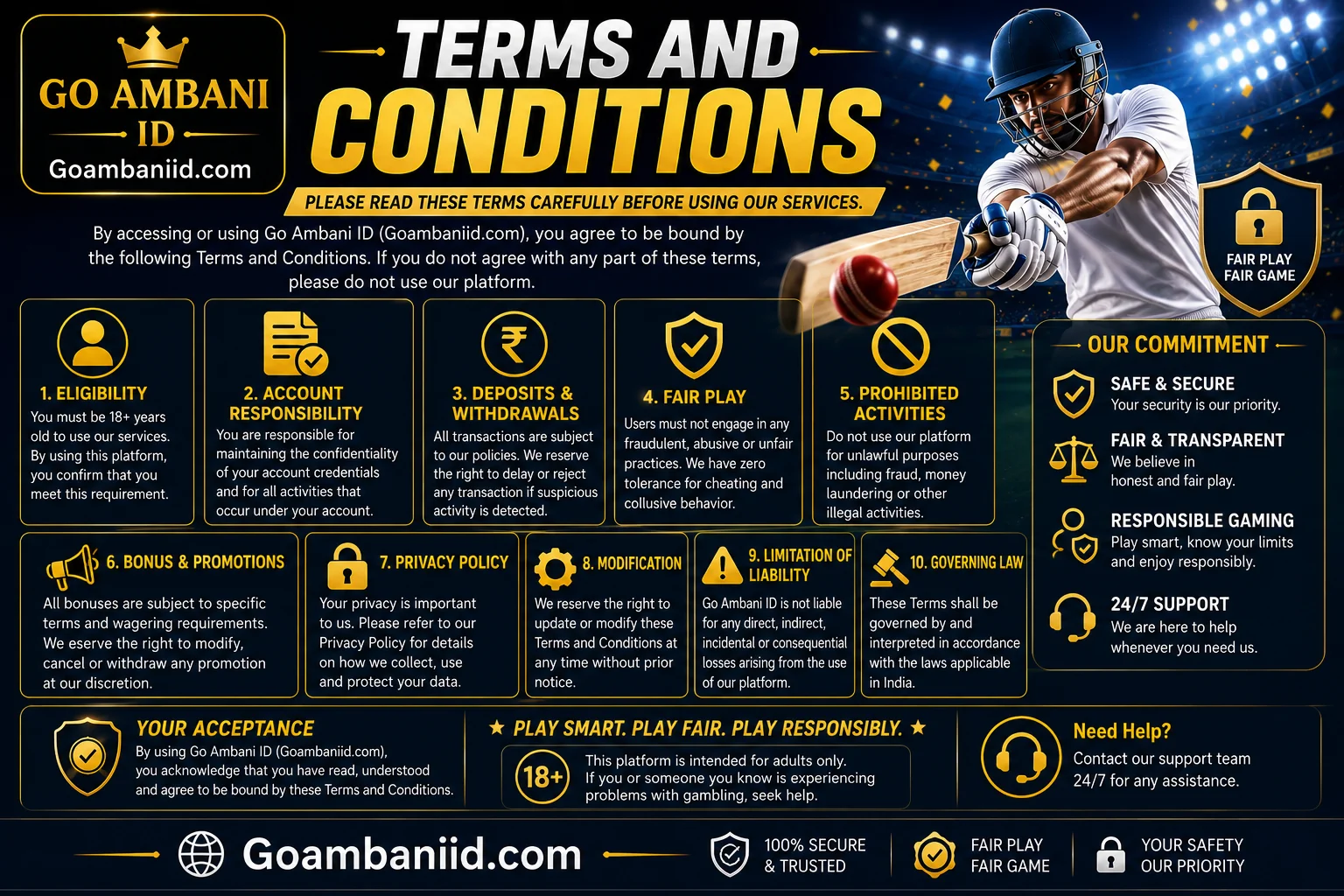 Terms and Conditions